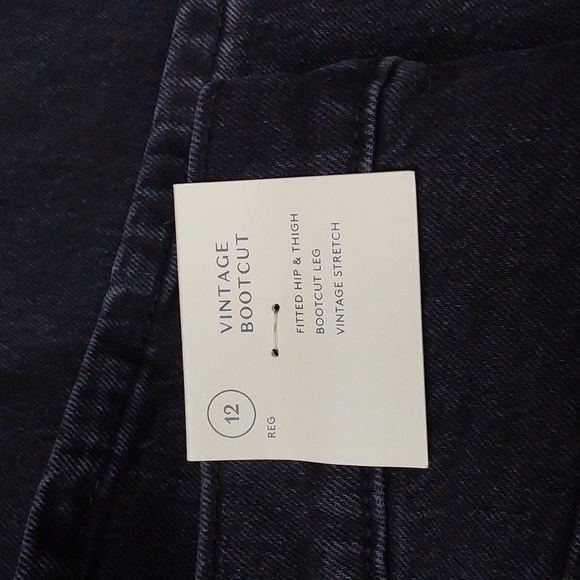 Women's Vintage Bootcut Jeans | Universal Thread | 12 - Picture 10 of 11